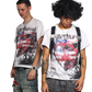 "STAYDOWN" Rhinestone T-shirt